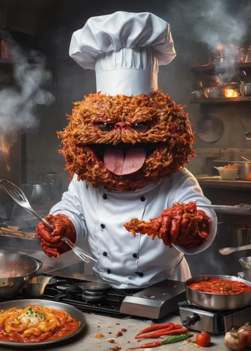 chef,cooking book cover,men chef,red cooking,culinary art,chef hat,chicken barbecue,food and cooking,chef's hat,restaurants online,fried chicken,dwarf cookin,crispy fried chicken,pastry chef,ratatouille,pubg mascot,cook,caterer,cooking,meat sauce,Conceptual Art,Oil color,Oil Color 06