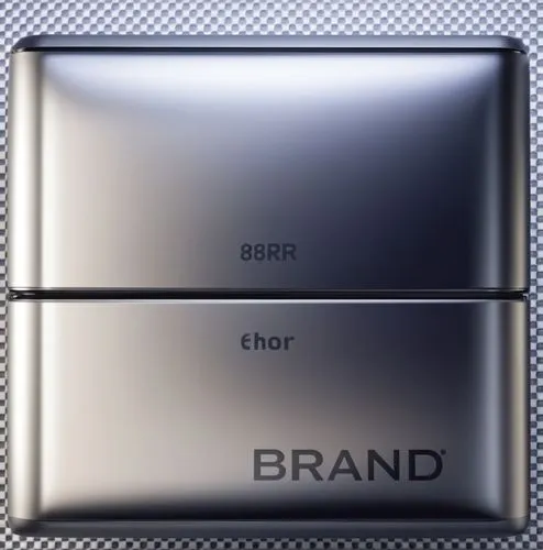 the logo for nd nd b8rr on the back of an aluminum and carbon plated case,braun,brioni,eero,grundig,ichor,eora,Photography,General,Realistic