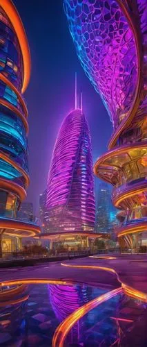 dubai garden glow,futuristic architecture,largest hotel in dubai,dubia,doha,futuristic landscape,dubai,shanghai disney,wallpaper dubai,guangzhou,esteqlal,baku,abu dhabi,dubay,colorful city,qatar,colorful spiral,futuristic art museum,dhabi,futuristic,Conceptual Art,Oil color,Oil Color 23