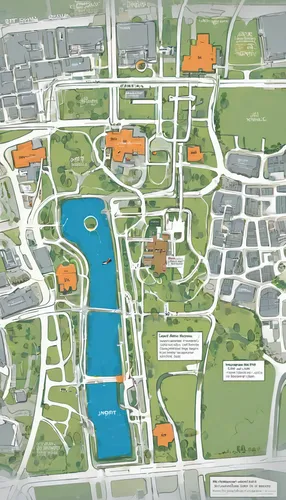 Design a soothing and peaceful rit campus map.,city map,street plan,landscape plan,kubny plan,street map,parramatta,town planning,urban park,urban development,new housing development,urban design,seco