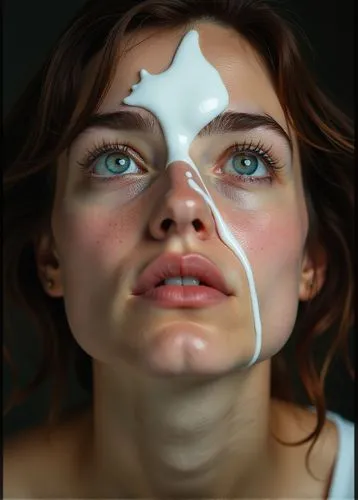 hyperrealism,photorealist,vitiligo,world digital painting,digital painting,photorealism,Illustration,Realistic Fantasy,Realistic Fantasy 15