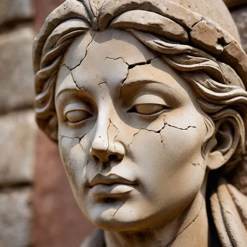 woman sculpture,stone sculpture,stone carving,classical sculpture,wood carving,woman's face,sculpture,weeping angel,decorative figure,garden sculpture,tears bronze,ephesus,scuplture,bronze sculpture,terracotta,artemisia,sculptor,raven sculpture,woman face,classical antiquity,Photography,General,Realistic