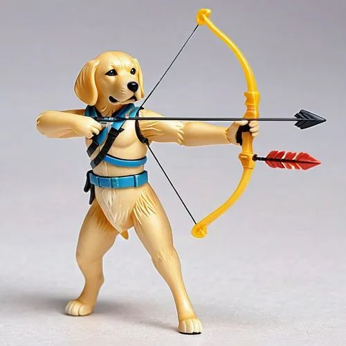 labrador,schutzhund,shunpei,3d archery,archery,string puppet,Unique,3D,Garage Kits