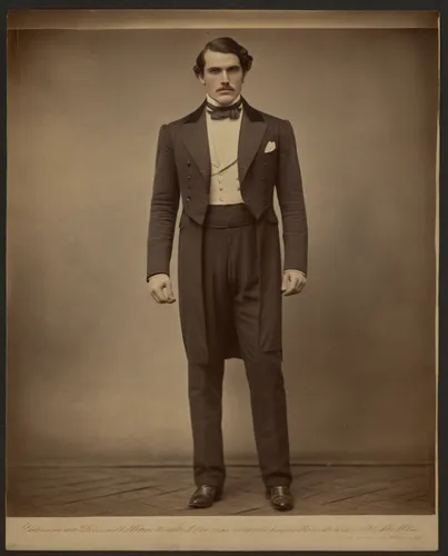 handsome, elegant and shapely body, dark eyebrows,  brunette, big lips, frowning, dark hair, dark eyes, sharp gaze, hard-tempered, arrogant, spiteful, tall, well-built,1870 period, victorian costume,,