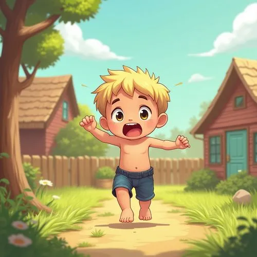 children's background,adrien,cute cartoon character,kids illustration,cute cartoon image,cartoon video game background