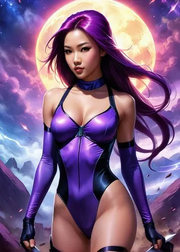 starfire,purple,purple background,purple wallpaper,la violetta,wall,solar,violet,purple skin,viola,malva,superhero background,santana,fantasy woman,veil purple,ultraviolet,catwoman,goddess of justice,ronda,rich purple,Illustration,Realistic Fantasy,Realistic Fantasy 01