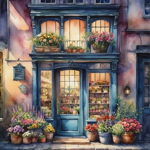 flower shop,watercolor tea shop,watercolor shops,watercolor cafe,flower stand,flower boxes,flower booth,watercolor paris shops,florist,flower painting,flower box,corner flowers,hydrangeas,florists,soap shop,watercolor background,watercolor paris,aroma,world digital painting,store front,Photography,General,Realistic