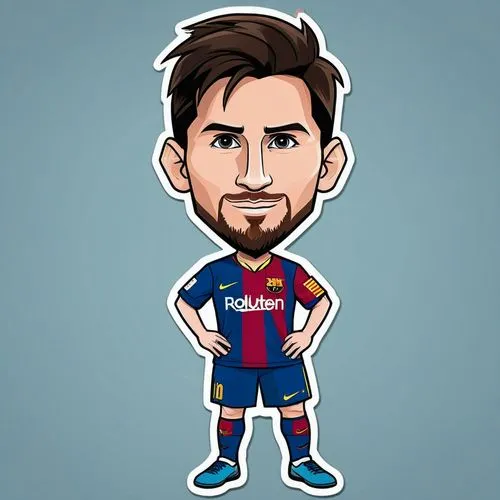 messi,pique,blaugrana,busquets,cule,barca,fcb,sergi,aleix,xabi,busi,messias,samper,littbarski,bartomeu,luisito,danisco,arda,caricature,rakitic,Unique,Design,Sticker