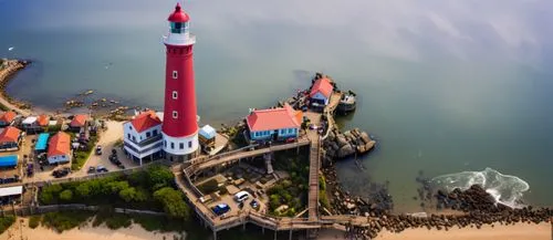 red lighthouse,lighthouse,electric lighthouse,seaside resort,popeye village,murano lighthouse,petit minou lighthouse,maiden's tower views,rubjerg knude lighthouse,monkey island,world digital painting,