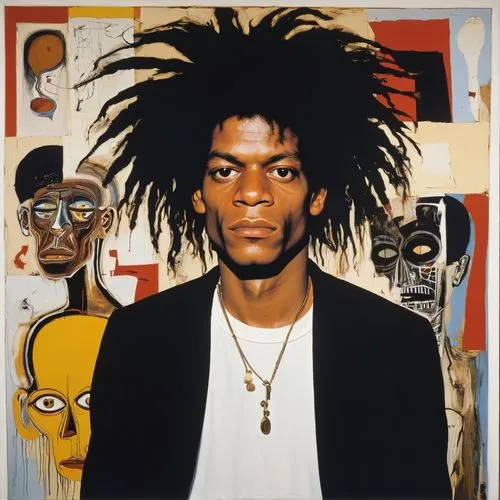 basquiat,buju,assata,mosshart,glaude,juliani,Illustration,Retro,Retro 21