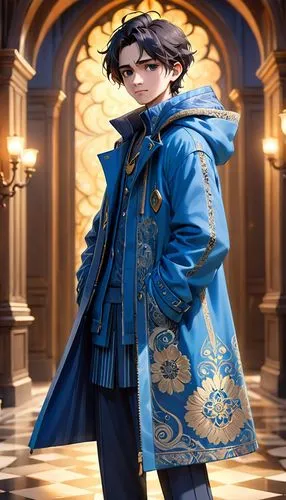 imperial coat,hamelin,emperor,royal,merlin,coat,leo,defense,cosplay image,alexander,bellboy,yukio,aristocrat,coat color,male elf,regal,old coat,blue peacock,ren,athos,Anime,Anime,Cartoon