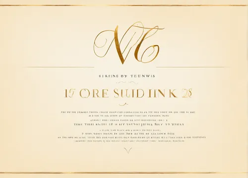 Craft an elegant and sophisticated font for a wedding invitation.,wedding invitation,cd cover,booklet,nine-to-five job,christmas gold foil,gift voucher,golden weddings,cover,siddur,gold foil christmas