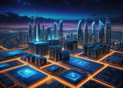 cybercity,cybertown,cyberport,megapolis,futuristic landscape,microdistrict,capcities,cyberview,city cities,city skyline,metropolis,cyberworld,cities,cyberia,megalopolis,fantasy city,cityscape,megacities,megacorporation,tron,Illustration,Realistic Fantasy,Realistic Fantasy 34