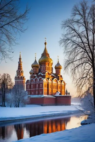 novodevichy,smolny,eparchy,saint basil's cathedral,russland,rusia,tsaritsyno,moscow,russie,uglich,saint isaac's cathedral,tsars,russian winter,leningrad,rossia,peterhof,moscou,yaroslavl,russian folk style,moscow city,Illustration,Realistic Fantasy,Realistic Fantasy 14