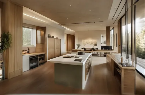 walking through the house,a kitchen with lots of white counter top space,modern kitchen interior,modern kitchen,kitchen design,modern minimalist kitchen,kitchen interior,gaggenau