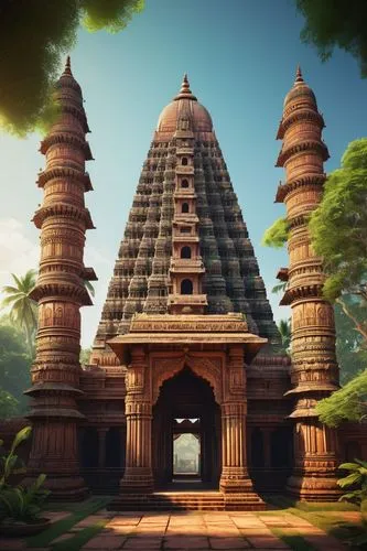 vimana,gopura,sea shore temple,bhubaneshwar,indian temple,asgiriya,tirthankara,vijayanagara,temple,anjuna,cholapuram,mamallapuram,gopuram,tirumalai,sanatana,viriya,tanjore,visalakshi,madhwa,paramara,Conceptual Art,Sci-Fi,Sci-Fi 11