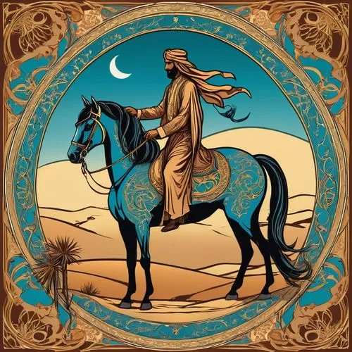 nasruddin,bedouin,turkistani,rem in arabian nights,shahnama,nazari,majnun,tuareg,balkhi,buraq,bedouins,simorgh,arabic background,qazwini,tinariwen,shahnameh,samarra,shaheedi,khorasan,arabian horses,Illustration,Retro,Retro 13