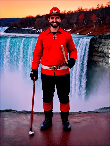 canadian,canada,niagara,gnome ice skating,park ranger,super mario,niagara falls,tartarstan,super mario brothers,dry suit,canadian football,canada air,mario,canadian flag,las canadas,volunteer firefighter,north pole,elf on a shelf,giant rhubarb,napoleon bonaparte,Illustration,Retro,Retro 17