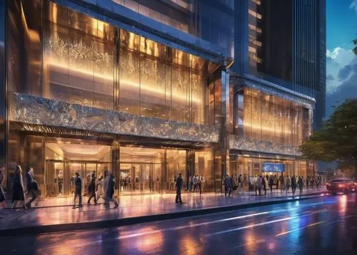 renderings,capitaland,sathorn,glass facade,tishman,inlet place,glass facades,andaz,julliard,habtoor,penthouses,macerich,corinthia,hoboken condos for sale,brickell,damac,rotana,hudson yards,costanera center,yonge,Conceptual Art,Oil color,Oil Color 21