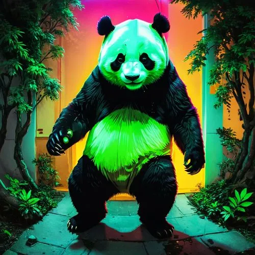 Panda,pandabear,panda bear,chinese panda,panda,giant panda,neon body painting,pandas,hanging panda,kawaii panda,bamboo,scandia bear,little panda,panda cub,po,patrol,baby panda,bamboo forest,kawaii pan