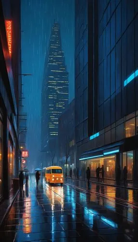 shanghai,guangzhou,shinjuku,shangai,tokyo,cityscape,chrysler building,tokyo city,cybercity,world digital painting,makati,shenzen,kowloon,shenzhen,cityzen,chungking,lumpur,kaidan,walking in the rain,xujiahui,Art,Artistic Painting,Artistic Painting 49