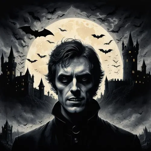 crowley,halloween poster,niklaus,harnam,winchester,deucalion,castiel,hauer,macmanus,hallows,hannibalsson,halloween illustration,remus,halloween background,gothic portrait,halloween wallpaper,northman,corvo,baskerville,vladislaus,Illustration,Black and White,Black and White 09