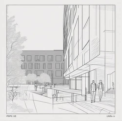 Life, people, urban space,kirrarchitecture,drexel,real-estate,northeastern,residences,foggy bottom,pedestrian,frame drawing,cd cover,office buildings,new building,botanical square frame,buildings,mult