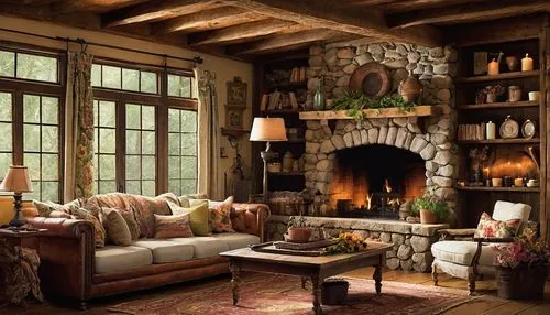 fireplace,fire place,sitting room,rustic aesthetic,coziest,fireplaces,rustic,coziness,country cottage,living room,family room,livingroom,wooden beams,interior decor,warm and cozy,home interior,great room,the cabin in the mountains,autumn decor,interior design,Conceptual Art,Daily,Daily 33