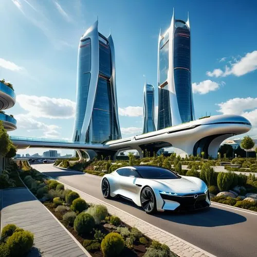 futuristic car,futuristic architecture,abu dhabi,dhabi,superhighways,mubadala,Photography,General,Realistic