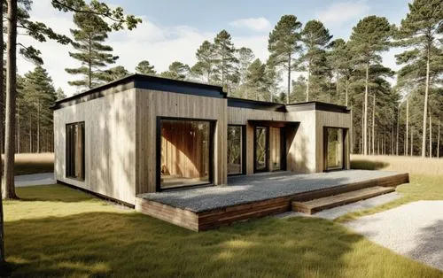 inverted cottage,prefabricated,prefab,3d rendering,cubic house,timber house,Photography,General,Realistic