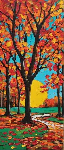 fall landscape,autumn landscape,autumn trees,trees in the fall,the trees in the fall,autumn tree,autumn background,fall leaves,painted tree,autumn forest,autumn leaves,fall foliage,autumn in the park,autumn scenery,the autumn,colored leaves,row of trees,tree grove,autumn frame,autumn colouring,Conceptual Art,Graffiti Art,Graffiti Art 01