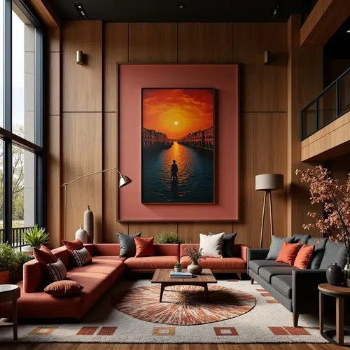 mid century modern,modern decor,contemporary decor,living room,livingroom,modern living room,interior design,sitting room,interior decor,mid century house,apartment lounge,interior modern design,minotti,midcentury,interior decoration,hotel lobby,mid century,luxury home interior,radiosity,amanresorts