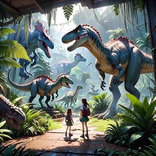 cretaceous,jurassic,dinosauria,dinotopia,ladinos,dinos,theropods,game illustration,dinosaurs,animal kingdom,tropical animals,explorers,hoenn,triassic,therapsids,tropical jungle,raptors,guanlong,crocodile park,prehistoric,Anime,Anime,General