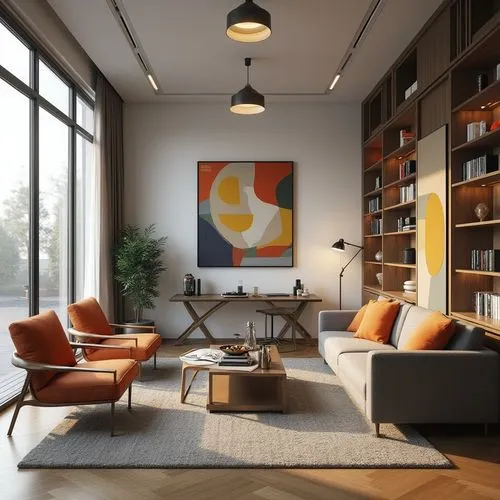 mid century modern,minotti,modern living room,apartment lounge,livingroom,living room,modern decor,contemporary decor,modern minimalist lounge,ekornes,henningsen,interior modern design,sitting room,cassina,interior design,interior decor,modern room,mid century,danish furniture,mid century house,Photography,General,Realistic