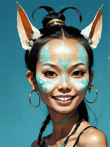 world digital painting,asian woman,imaginasian,krita,digital painting,kommuna,bjork,pintada,oriental girl,chua,asian vision,vector illustration,mongolian girl,miao,suara,zhu,zilin,asian costume,digital art,vector art,Illustration,Children,Children 04