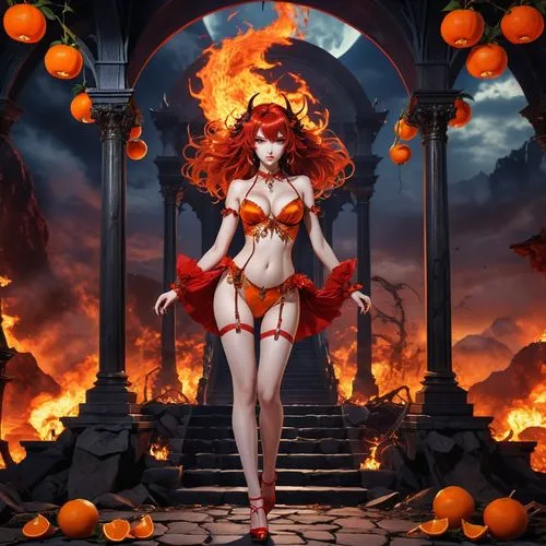 halloween background,halloween wallpaper,fire angel,samhain,fire siren,fire background,Photography,General,Realistic