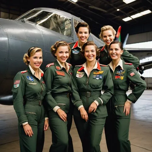 aeronauticas,bombshells,1940 women,riveters,superfortress,aircrew,servicewomen,valkyries,hellcats,auxiliary,dauntlesses,stewardesses,aircrews,tigresses,airforce,usaaf,the air force,kittyhawks,buccaneers,thunderjets,Conceptual Art,Fantasy,Fantasy 04