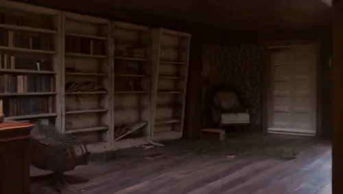 abandoned room,assay office in bannack,danish room,bookshelves,armoire,abandoned house,doll's house,study room,bookcase,bannack assay office,empty interior,dandelion hall,one room,attic,reading room,t