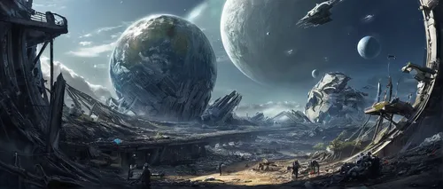 alien world,alien planet,futuristic landscape,fantasy landscape,terraforming,ice planet,lunar landscape,old earth,exoplanet,barren,mushroom landscape,fantasy picture,sci fiction illustration,planet eart,fantasy art,planet,karst landscape,space art,world digital painting,mountain world,Photography,Documentary Photography,Documentary Photography 11