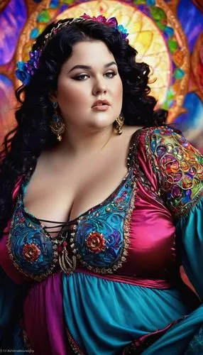 flamenca,mezzosoprano,gitana,esmeralda,emperatriz,bbw,carmelita,jalpa,telenovelas,messalina,demelza,netrebko,jaya,persian,muumuu,guelaguetza,sanela,kahlo,lbbw,gothel,Illustration,Realistic Fantasy,Realistic Fantasy 37