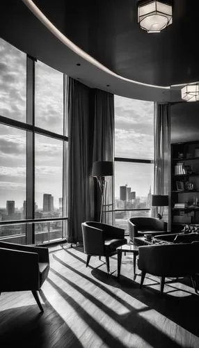 penthouses,blythswood,minotti,apartment lounge,livingroom,intercontinental,sky apartment,swissotel,art deco,film noir,skyloft,lebua,great room,noir,sofitel,luxury hotel,clubroom,rotana,hotel room,silversea,Photography,Black and white photography,Black and White Photography 08