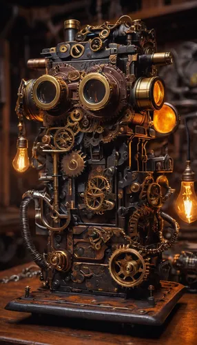 steampunk gears,steampunk,mechanical puzzle,clockmaker,old calculating machine,watchmaker,scientific instrument,mechanical,treasure chest,sewing machine,calculating machine,espresso machine,pirate treasure,electric generator,internal-combustion engine,invent,music box,scrap sculpture,carburetor,steam engine,Unique,3D,Modern Sculpture