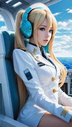 michiru,cocaptain,seaplane,millia,beriev,stewardess,flightsafety,piloting,at sea,flightdeck,private plane,oceanair,delta sailor,aboard,pilotless,passengers,earhart,yachtswoman,taylorcraft,piloto,Conceptual Art,Fantasy,Fantasy 03