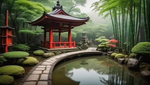 japan garden,japanese garden,zen garden,japanese zen garden,japanese garden ornament,japanese shrine,japan landscape,asian architecture,bamboo forest,teahouse,shaoming,japon,beautiful japan,japanese art,wudang,wuyuan,buddhist temple,lotus pond,kyoto,japanese background,Art,Artistic Painting,Artistic Painting 49