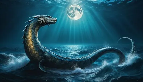 shenlong,brisingr,wyrm,nessie,taniwha,god of the sea,Photography,General,Fantasy