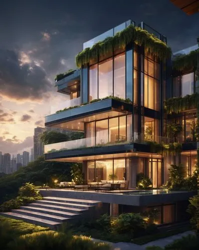 penthouses,modern architecture,leedon,damac,3d rendering,residential tower,modern house,sathorn,condominia,waterview,luxury property,escala,punggol,block balcony,condominium,skyscapers,cube stilt houses,sky apartment,cubic house,hkmiami,Illustration,Abstract Fantasy,Abstract Fantasy 19