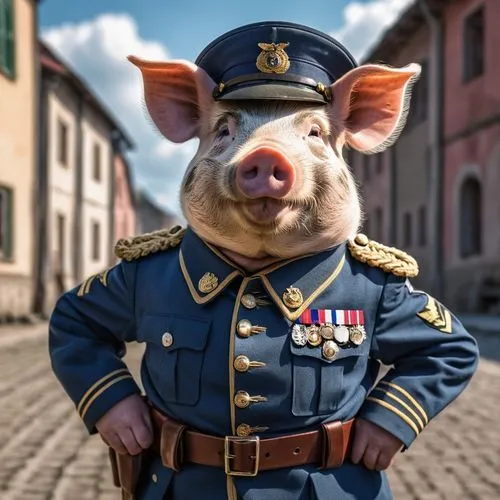 pig,policeman,suckling pig,kawaii pig,mini pig,officer,police officer,polish police,bay of pigs,sheriff,pot-bellied pig,porker,domestic pig,garda,ham,the cuban police,pigs,wool pig,piggy,police force