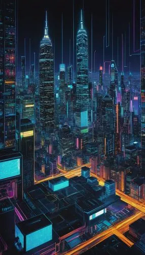 cybercity,cybertown,cyberpunk,cityscape,city at night,cyberscene,cyberport,lumpur,metropolis,colorful city,cyberia,cityzen,shanghai,cyberworld,cyberview,cybernet,microdistrict,guangzhou,cities,futuristic landscape,Art,Artistic Painting,Artistic Painting 22