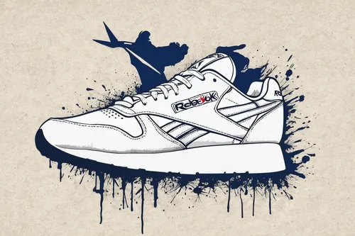 Design a Reebok logo suitable for a sports event or competition,tinker,shoes icon,sneaker,air jordan,asics,basketball shoe,jordans,sneakers,wrestling shoe,white pigeons,vector graphic,forces,athletic 