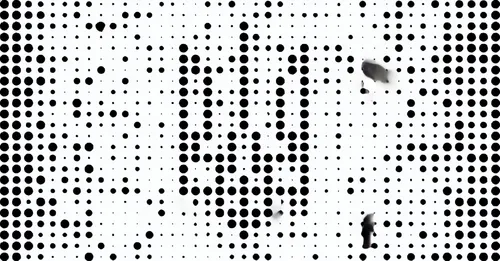 the texture has been created in half circles,seven-dot ladybug,dot pattern,bitmapped,microarrays,halftone background,dot background